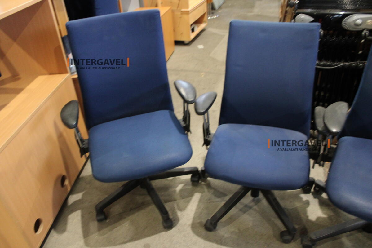 Irodai görgős szék (Comforto-kék) 3