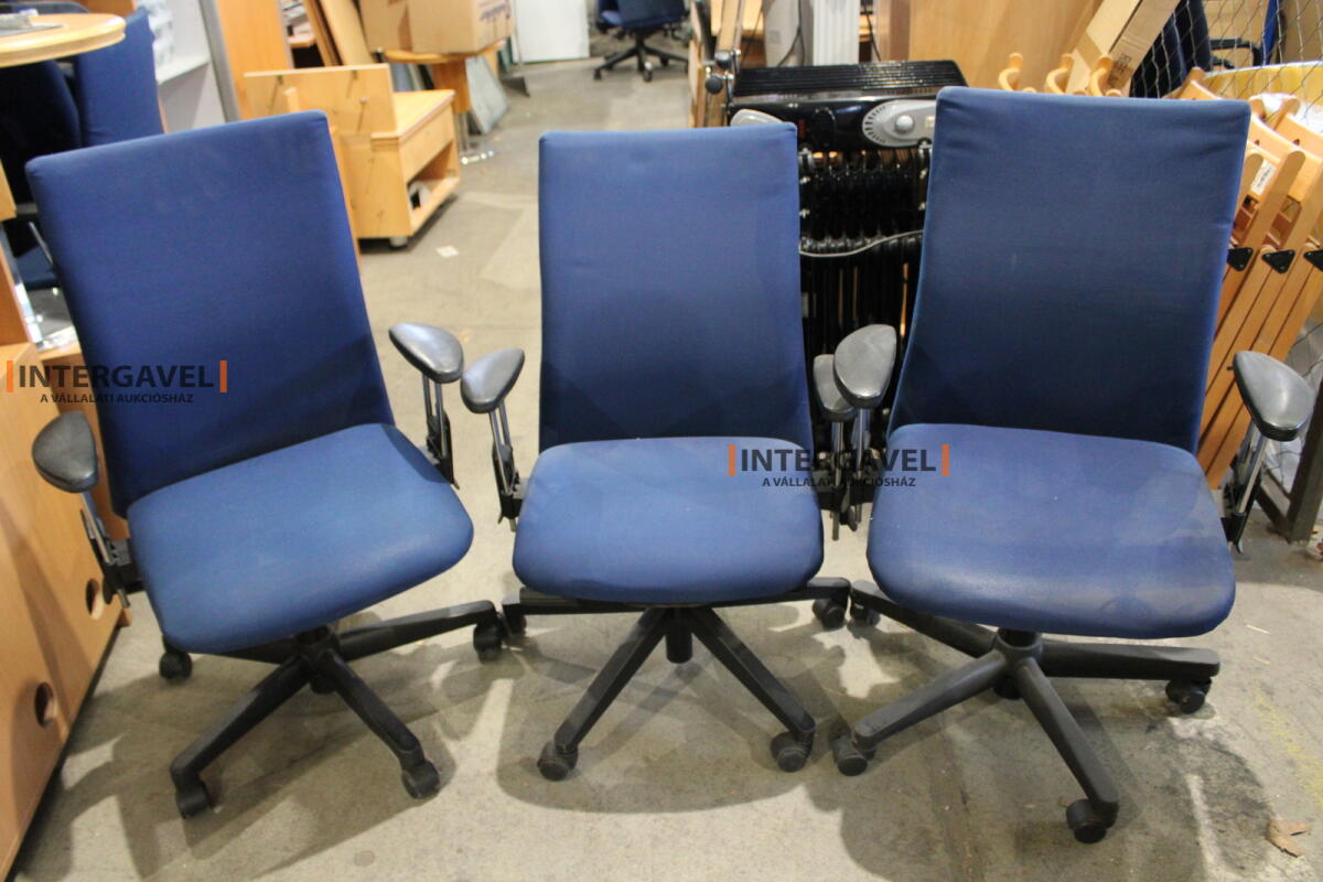 Irodai görgős szék (Comforto-kék)