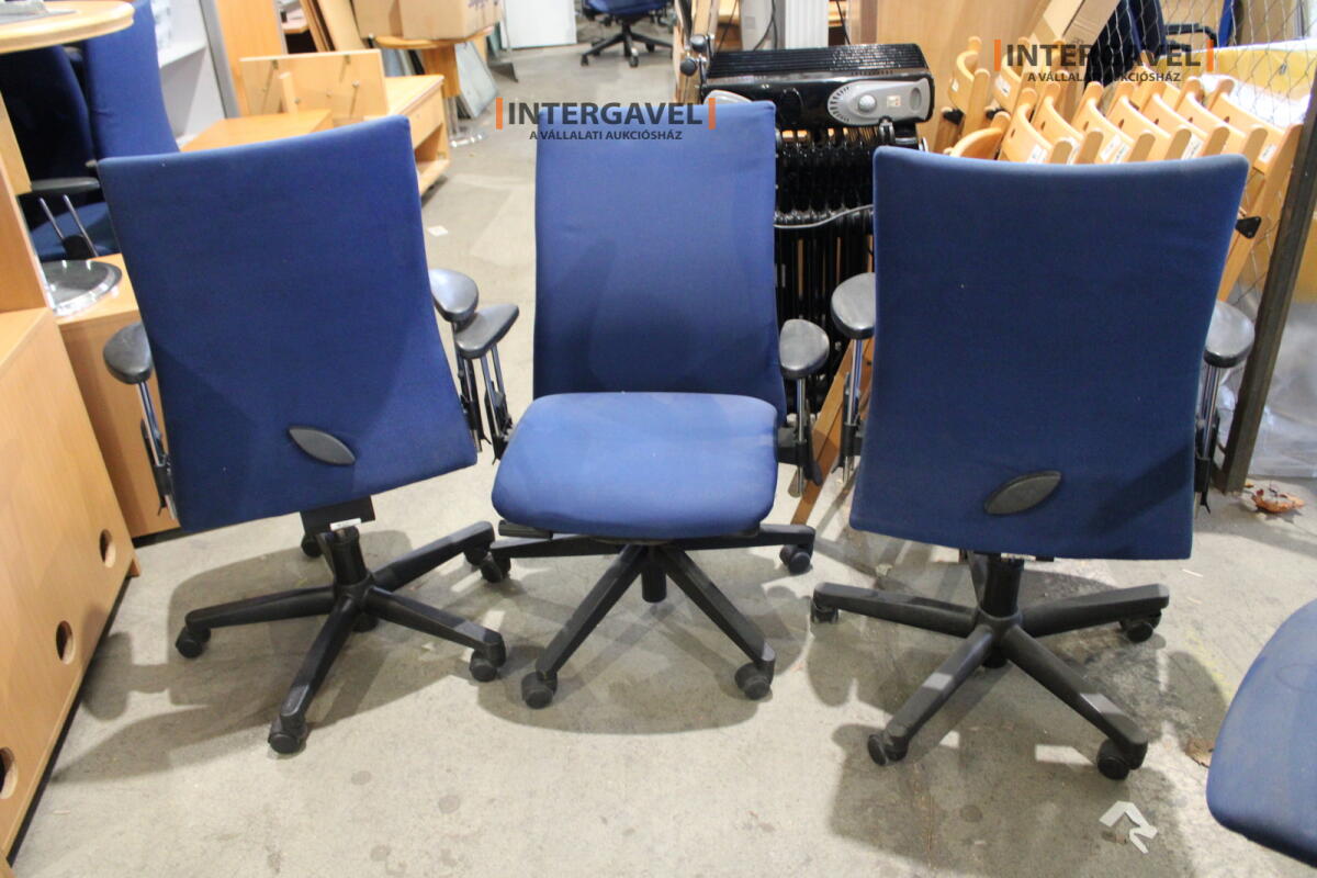 Irodai görgős szék (Comforto-kék) 5