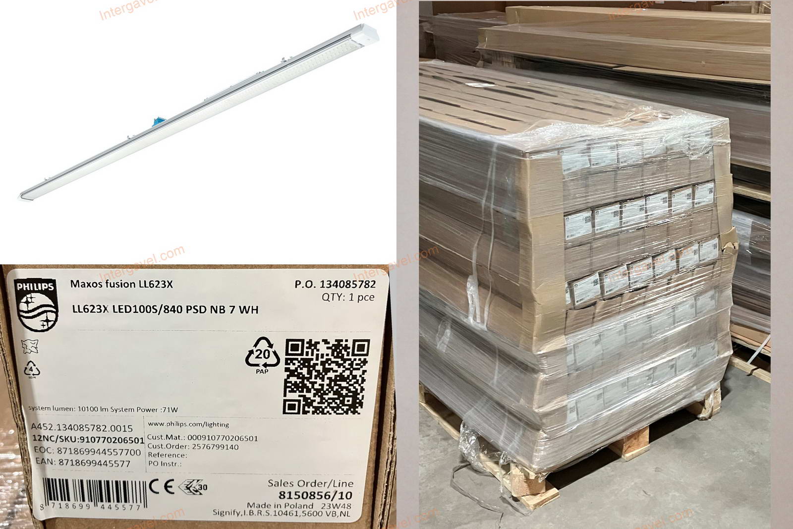 LED lámpa - Új, Philips, LL623X LED100S/840 PSD NB 7 WH 1