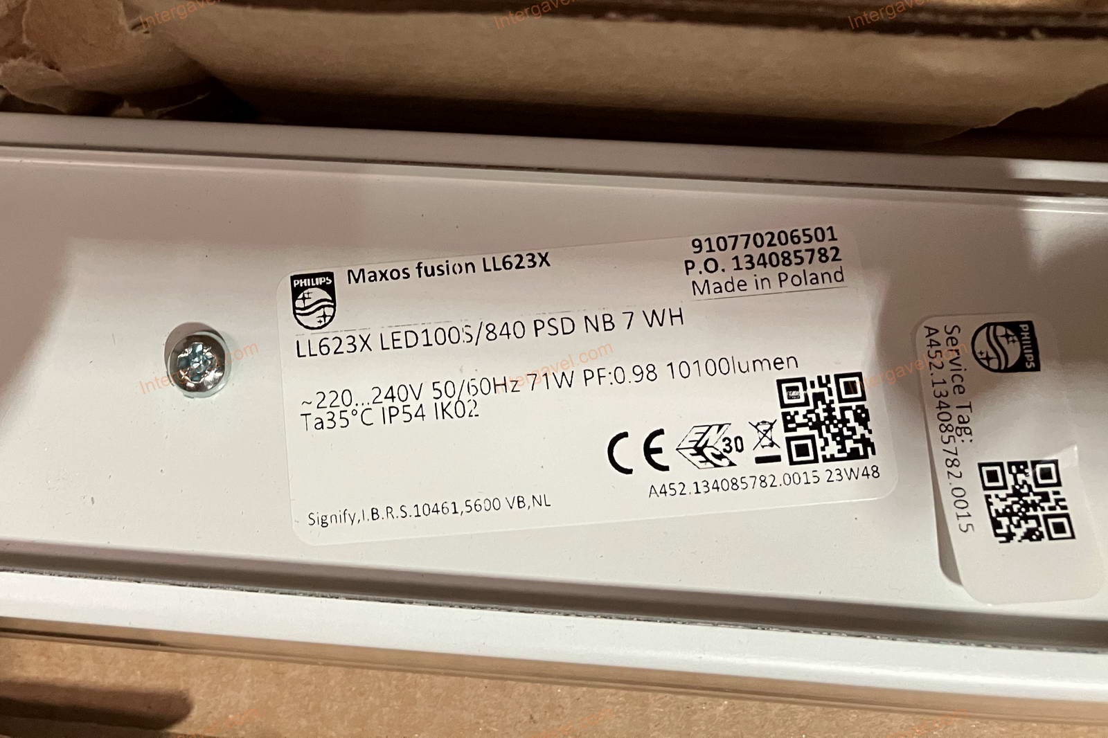 LED lámpa - Új, Philips, LL623X LED100S/840 PSD NB 7 WH 4