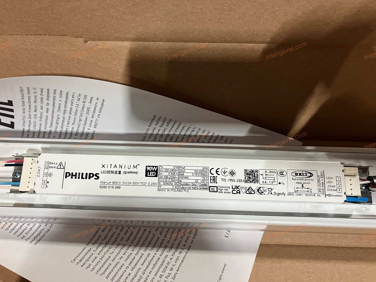 LED lámpa - Új, Philips, LL623X LED100S/840 PSD NB 7 WH 5
