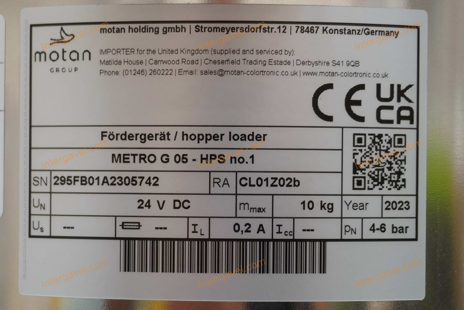 Granulátum szárító - Motan Luxor CA 30 9