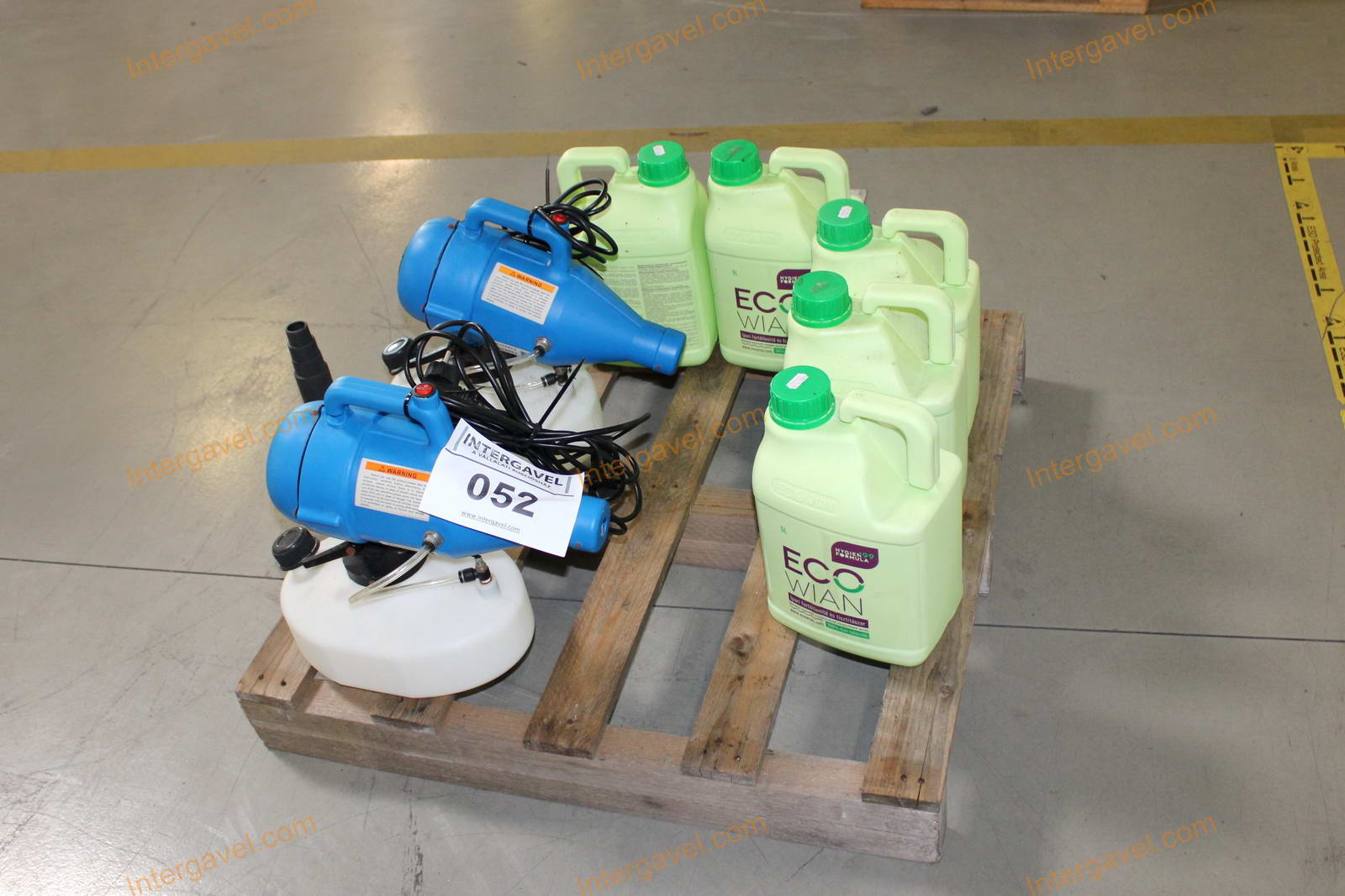 Fertőtlenítő porlasztó berendezés 1