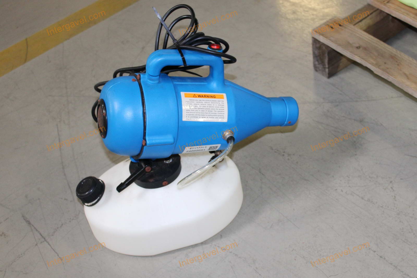 Fertőtlenítő porlasztó berendezés 4