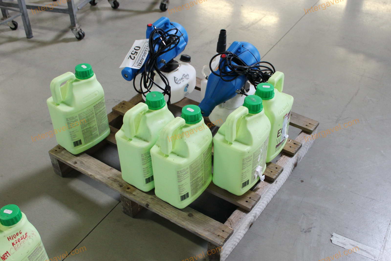 Fertőtlenítő porlasztó berendezés 7