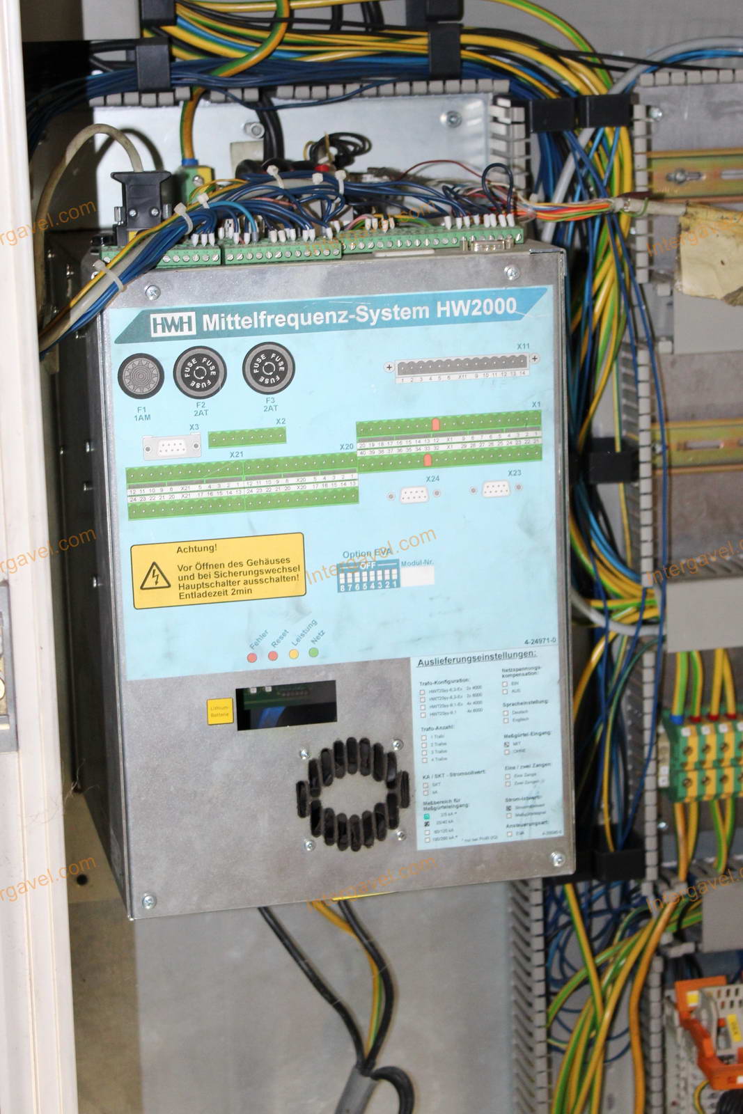 Bontott kapcsolószekrény 7