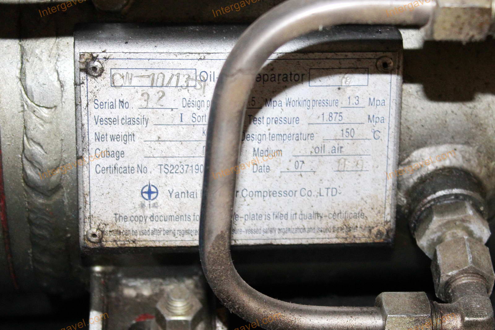 Kompresszor - Bega, MSK S7,5/10 8