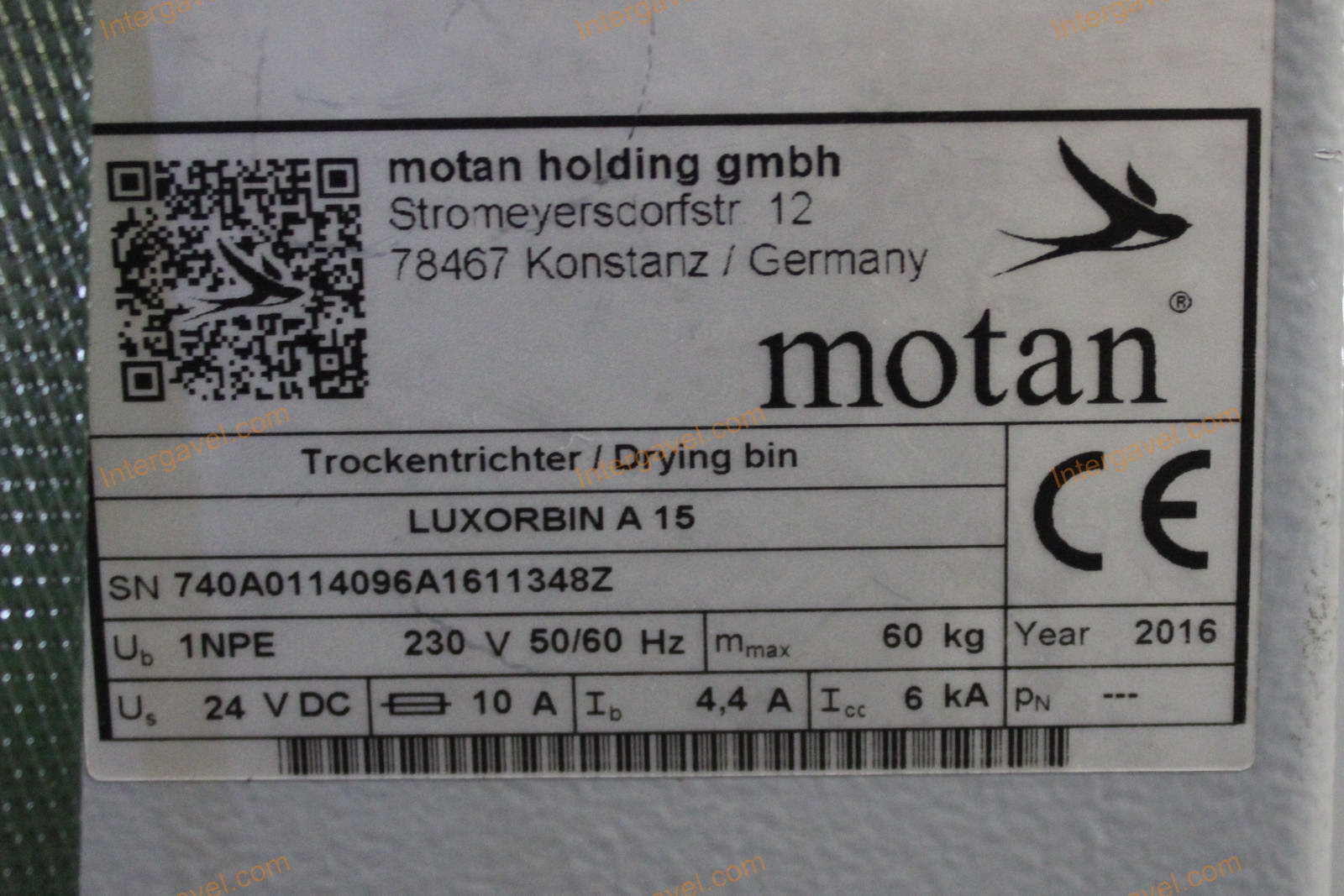 Szárító - Motan, Luxorbin A 15 2