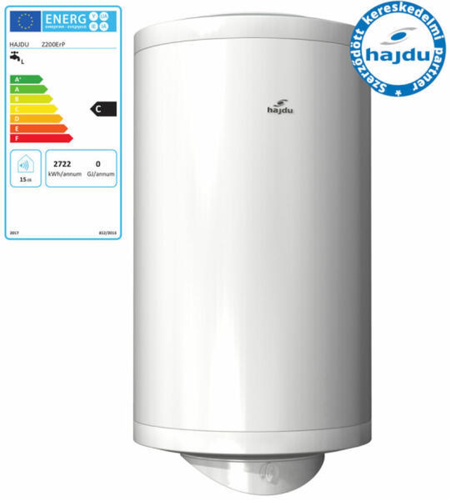 Z200ErP elektromos forróvíztároló-2112411116-III.OSZT.