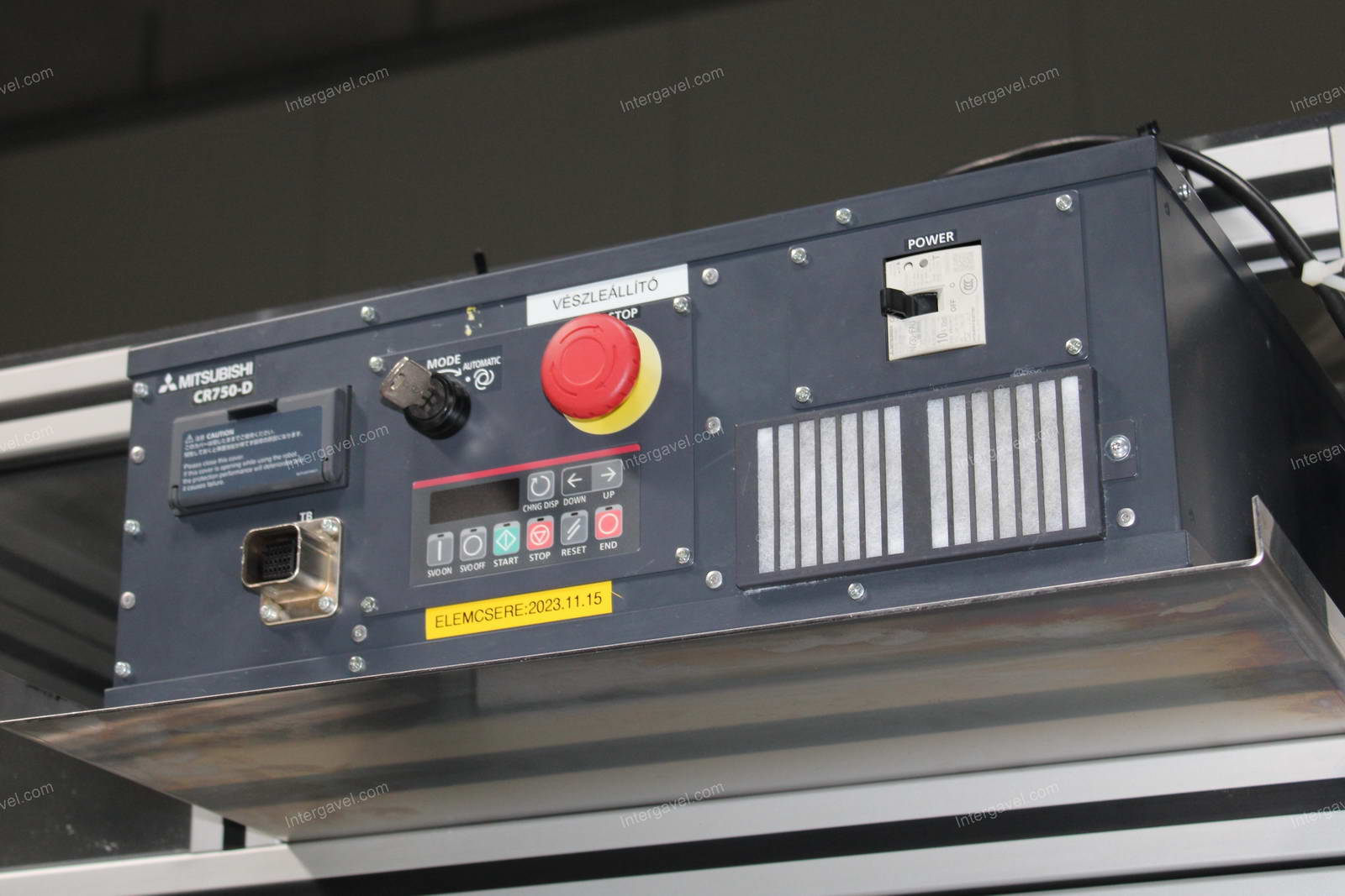 Bontott szerelő munkahely Melfa RH-6FH-D robottal 5