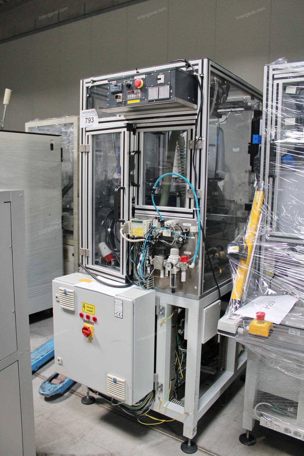 Bontott szerelő munkahely Melfa RH-6FH-D robottal 15