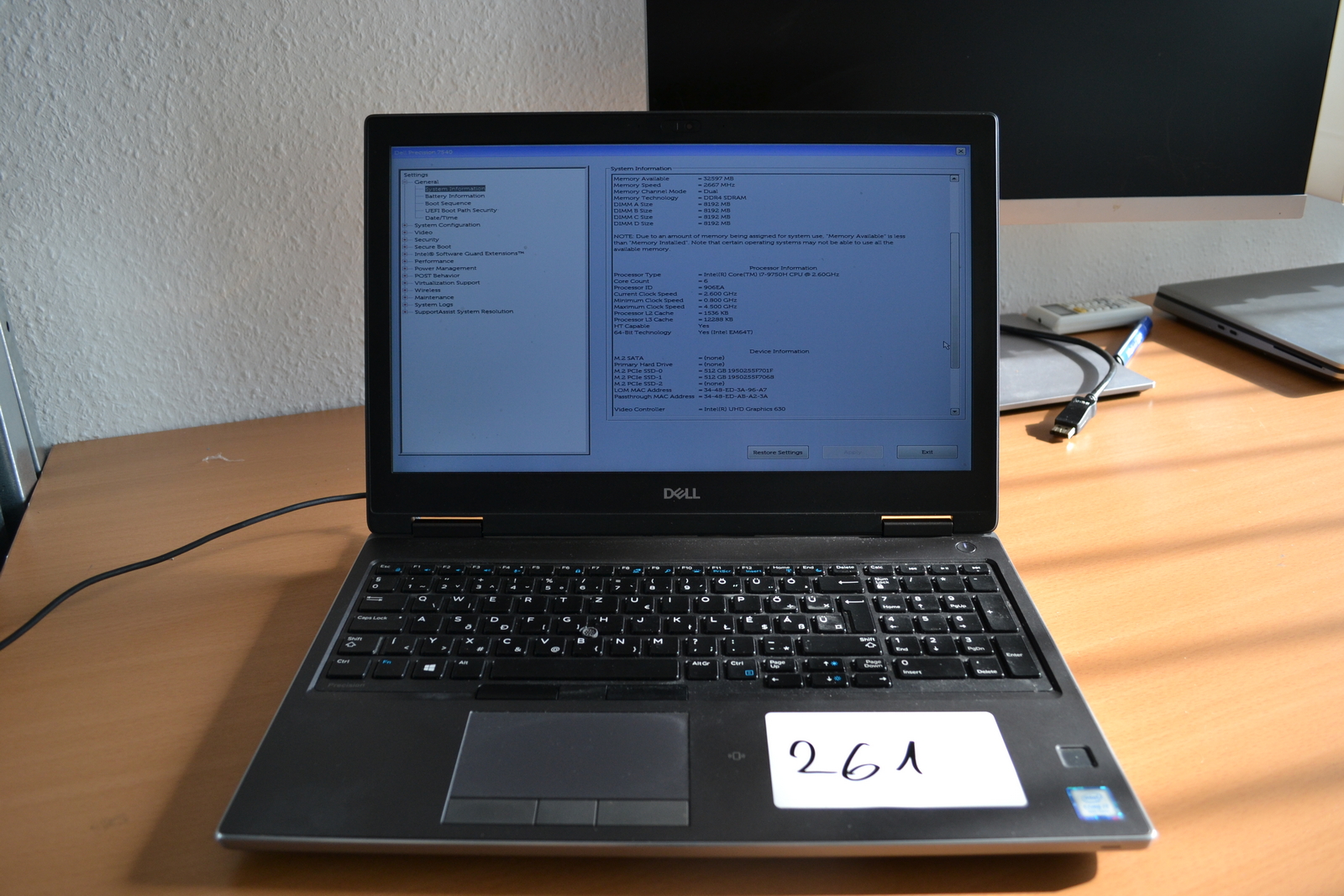 Dell Precision 7540