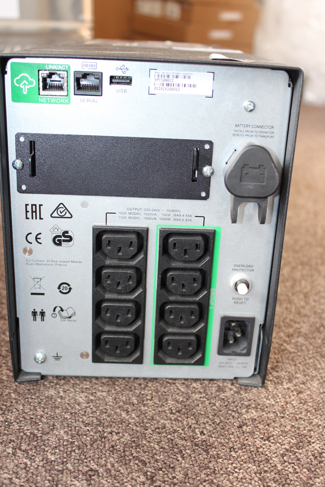 APC szünetmentes tápegység 3