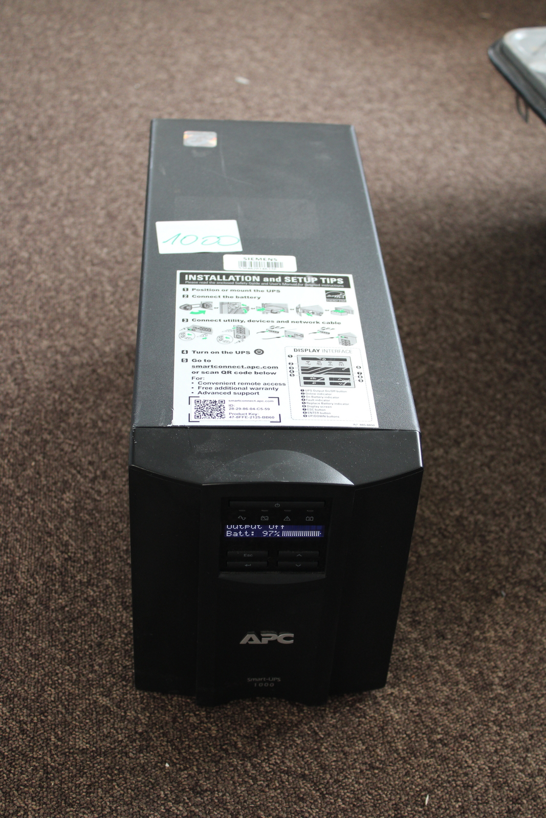 APC szünetmentes tápegység