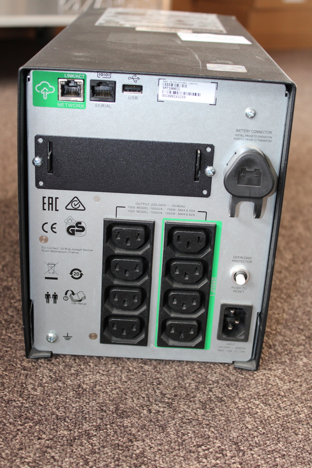 APC szünetmentes tápegység 3