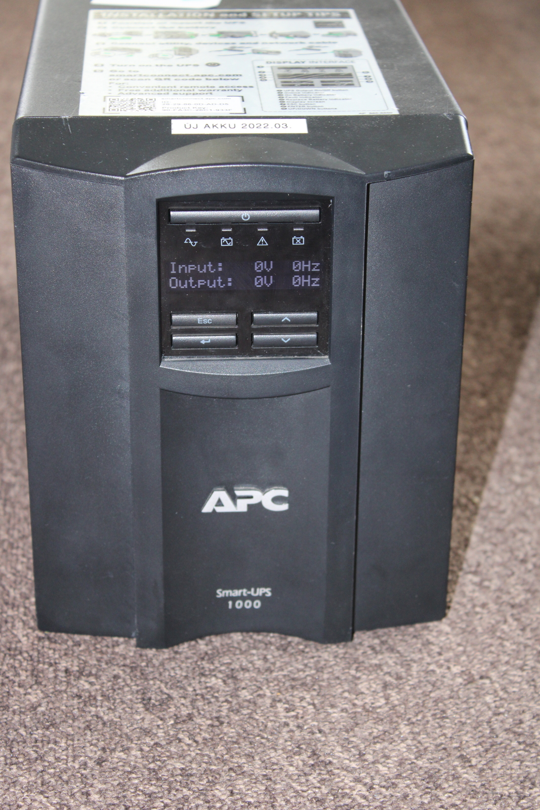 APC szünetmentes tápegység 2