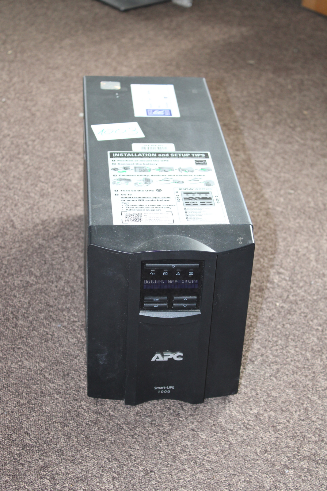 APC szünetmentes tápegység