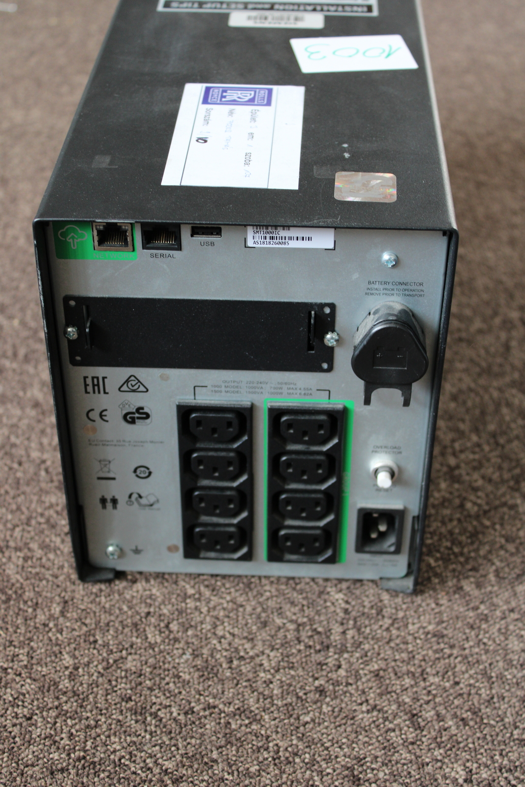 APC szünetmentes tápegység 3