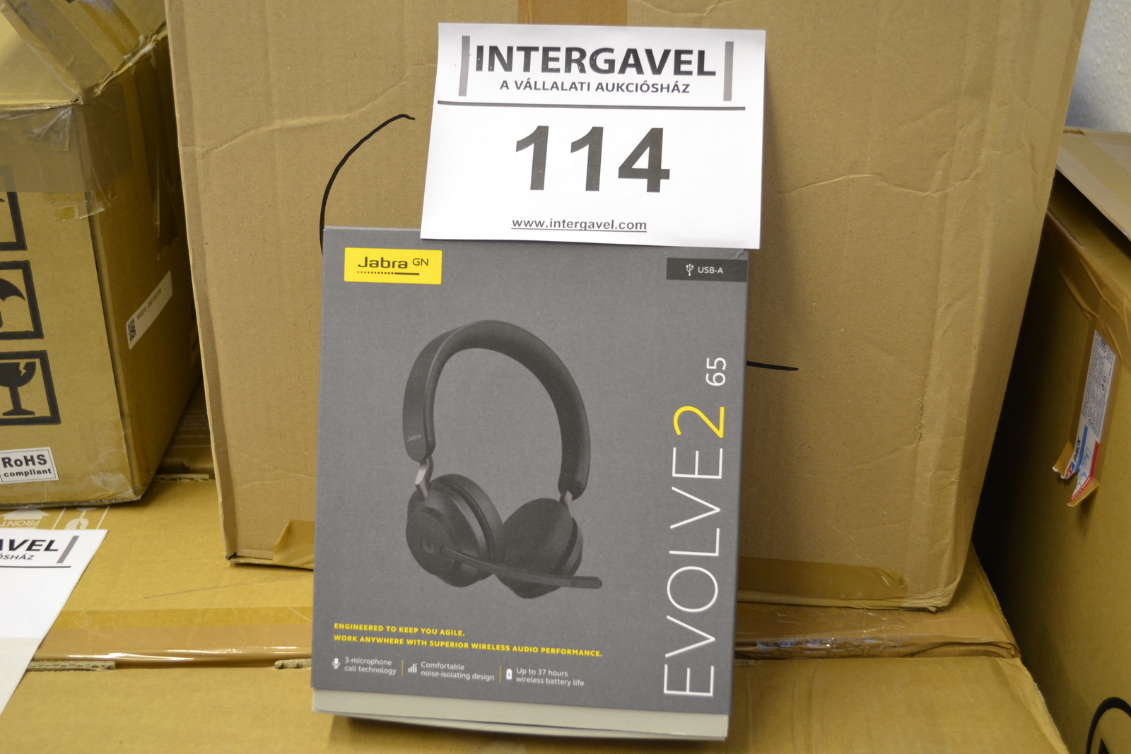 Jabra /Evolve2 65 fejhallgató