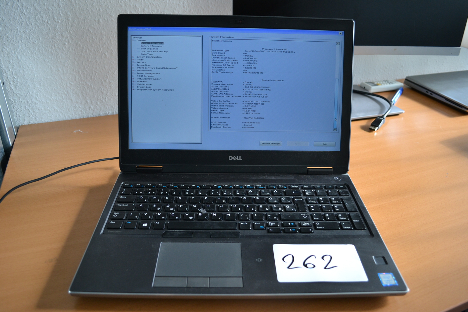 Dell Precision 7540