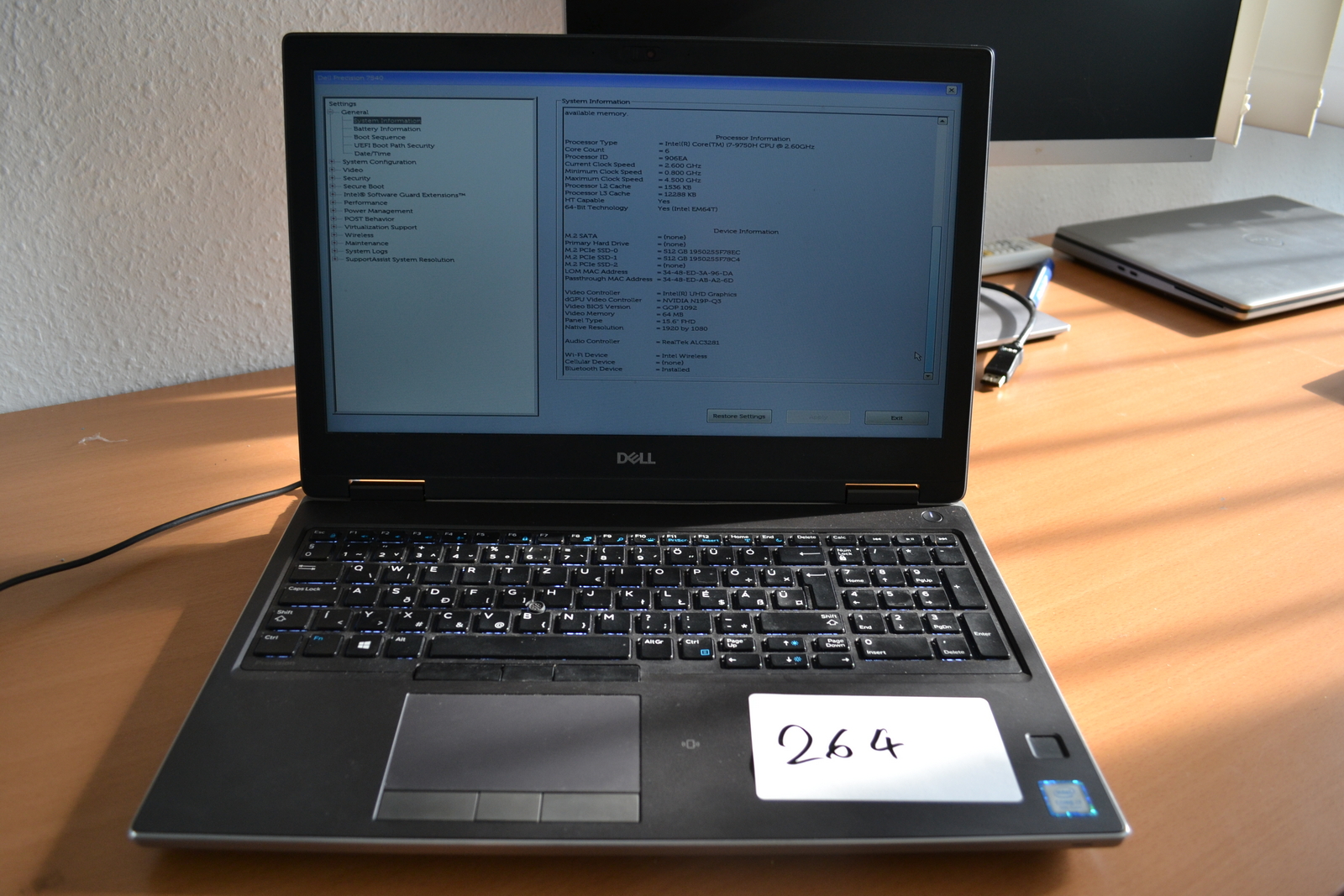 Dell Precision 7540