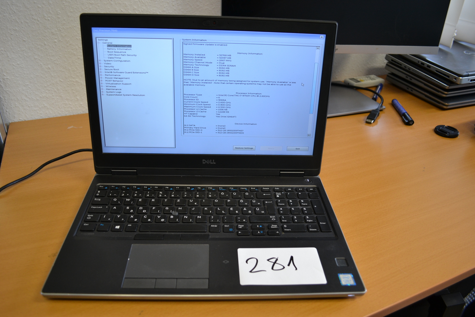 Dell Precision 7540