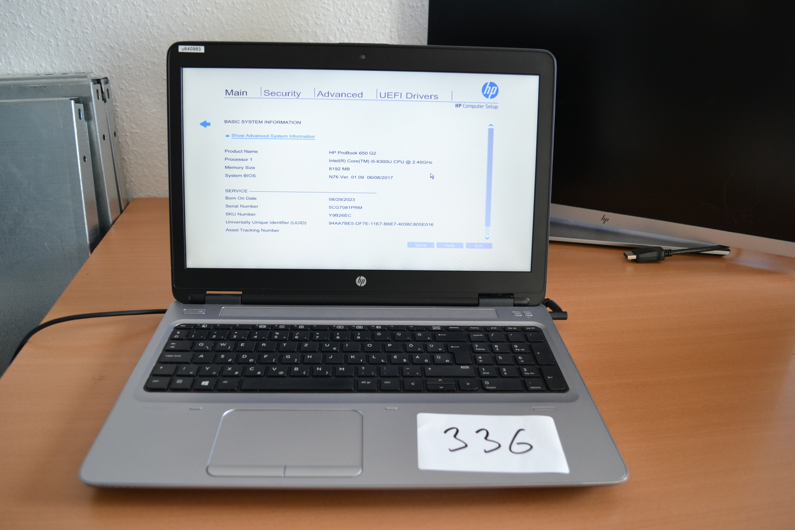 HP ProBook 650 G2 - Laptop