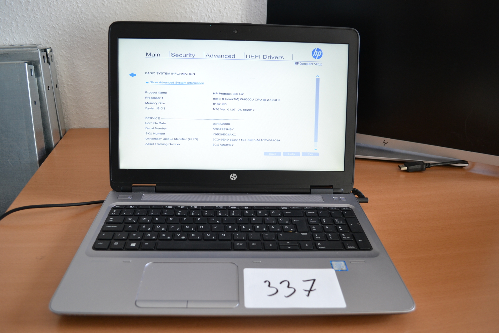 HP ProBook 650 G2 - Laptop