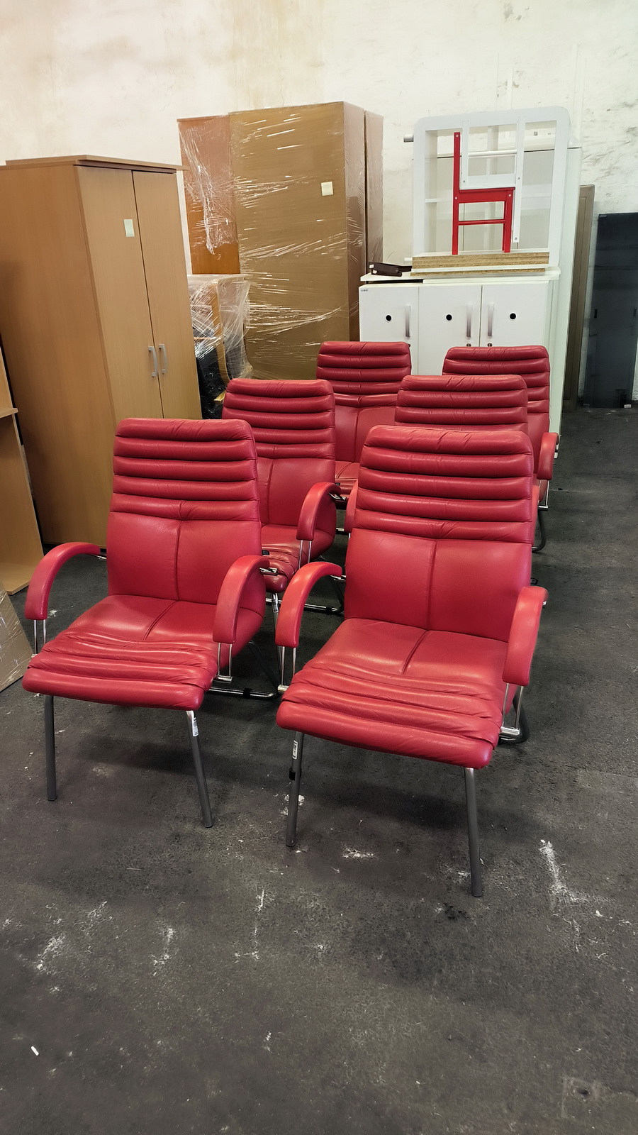 Tárgyalószék (piros)