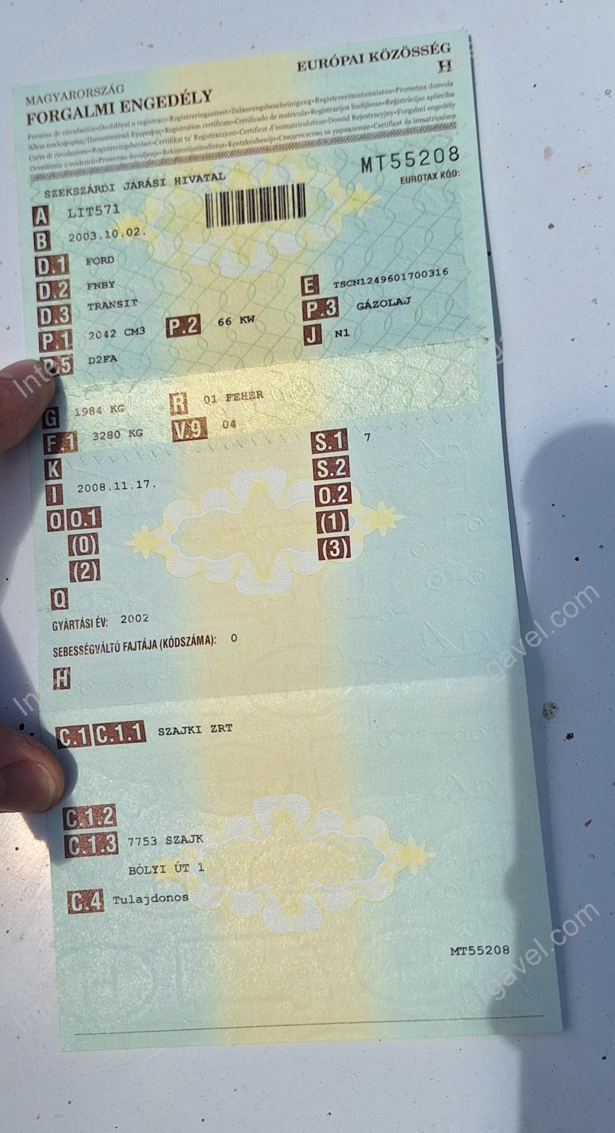 Ford kisteherautó 2