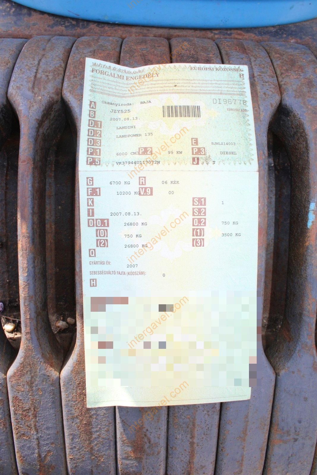 Traktor - Landini 55