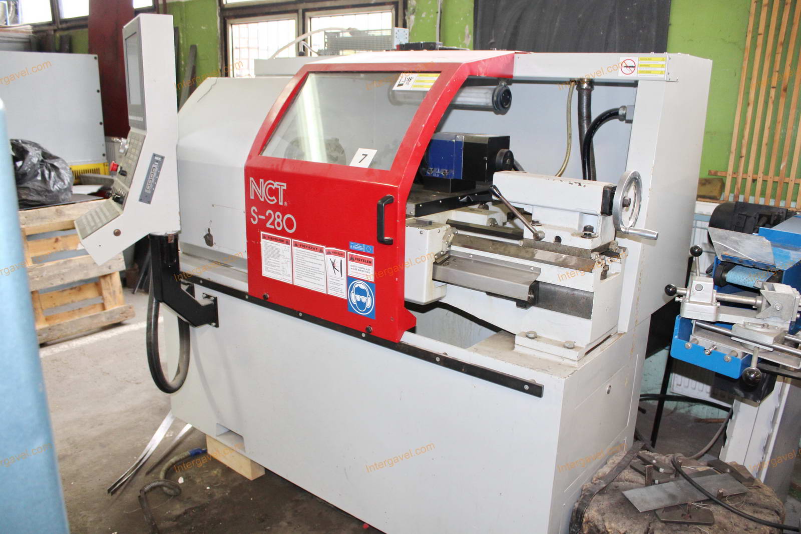 CNC eszterga - NCT - SLOVTOS, S280 CNC 4