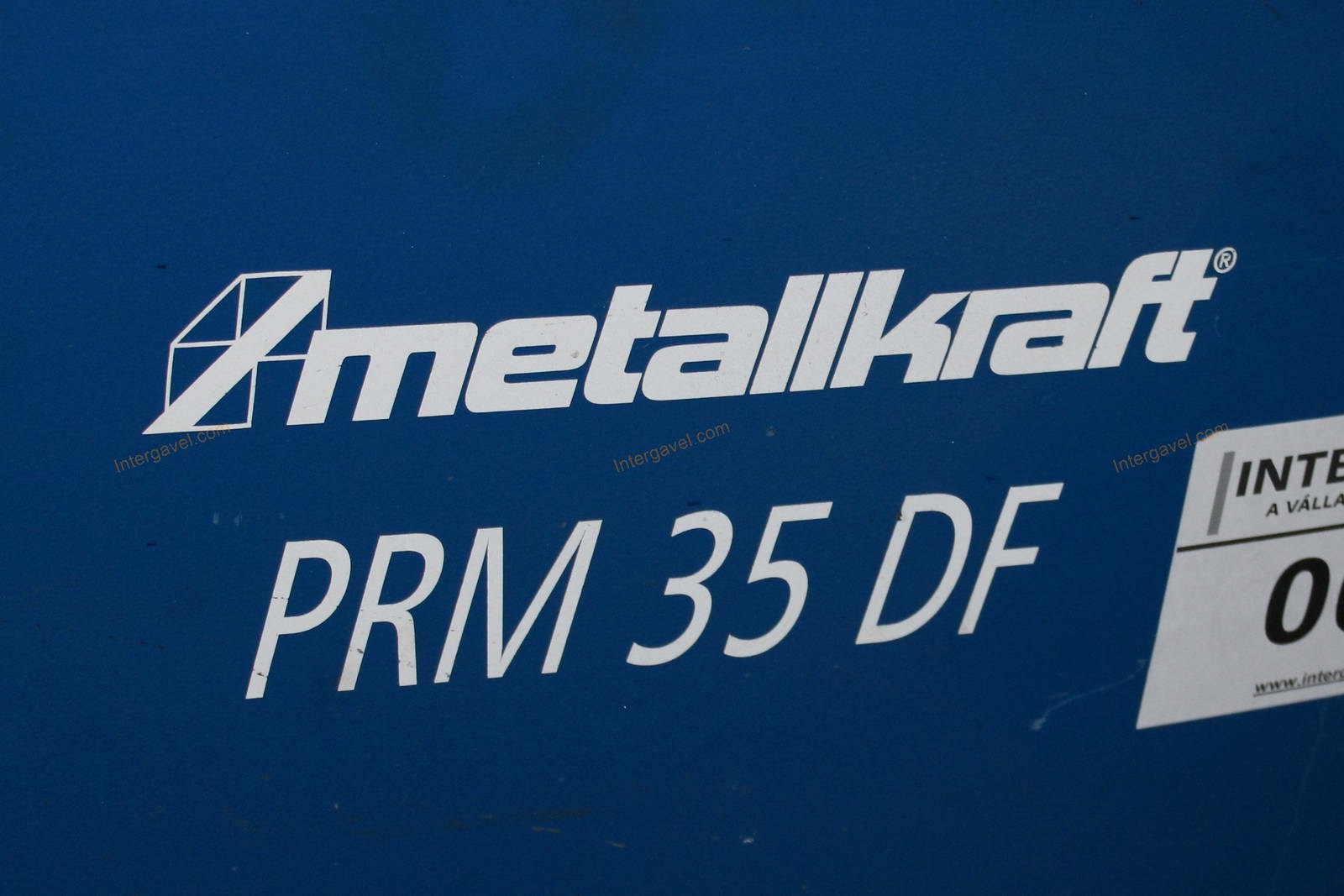 Hajlító gép - Metallkraft, PRM 35 DF 2