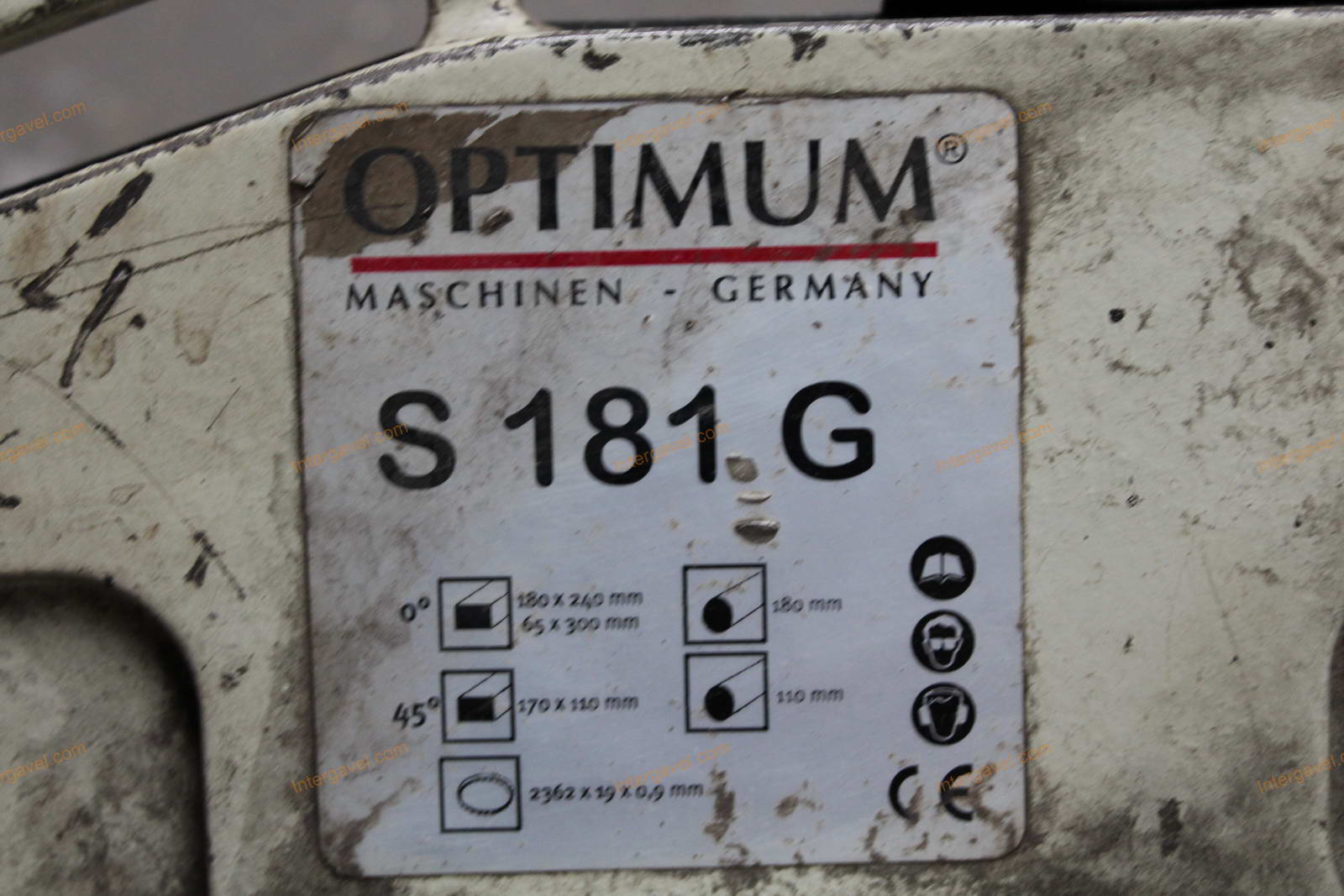 Fűrészgép - Optimum, S181 G 2