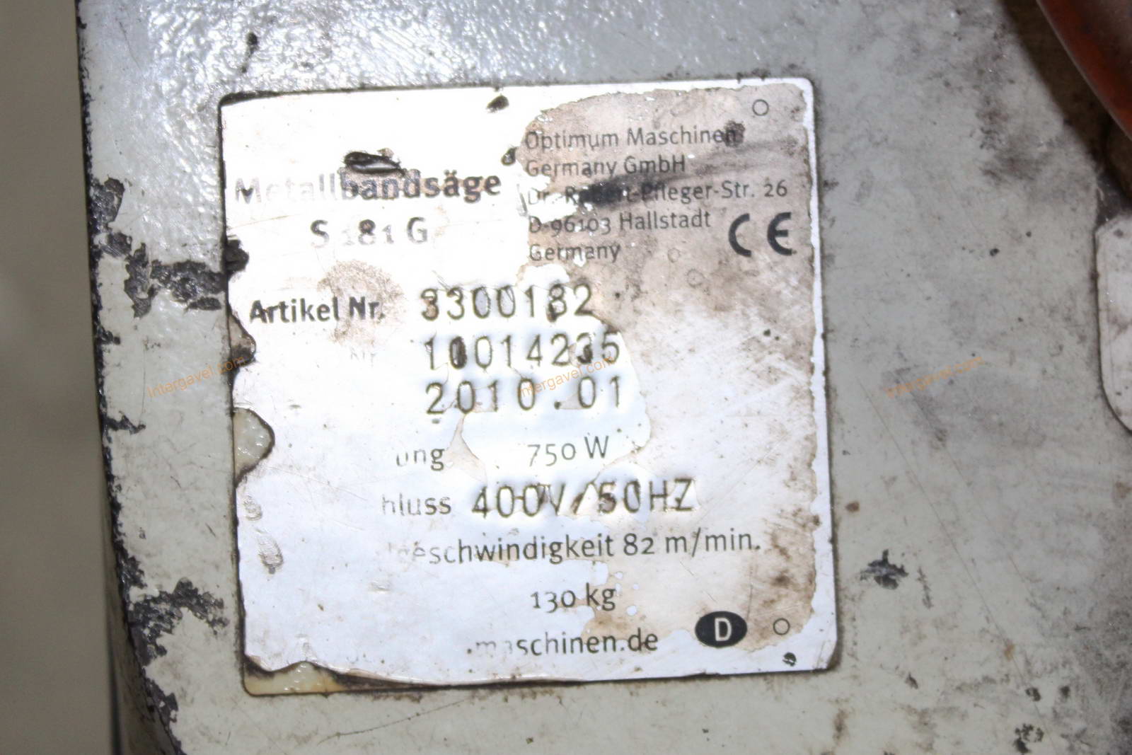 Fűrészgép - Optimum, S181 G 3