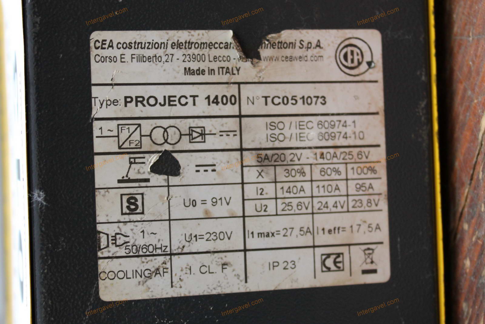 Hegesztő gép - CEA, Project 1400 2