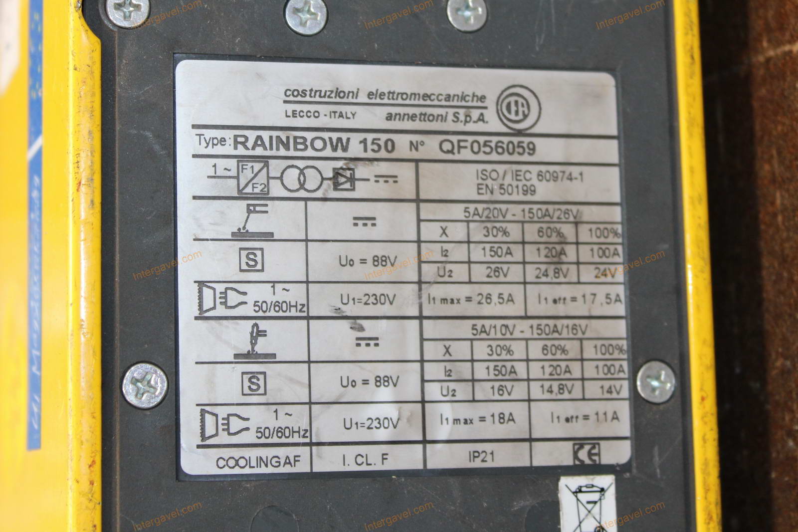 Hegesztő gép - CEA, Rainbow 150 2