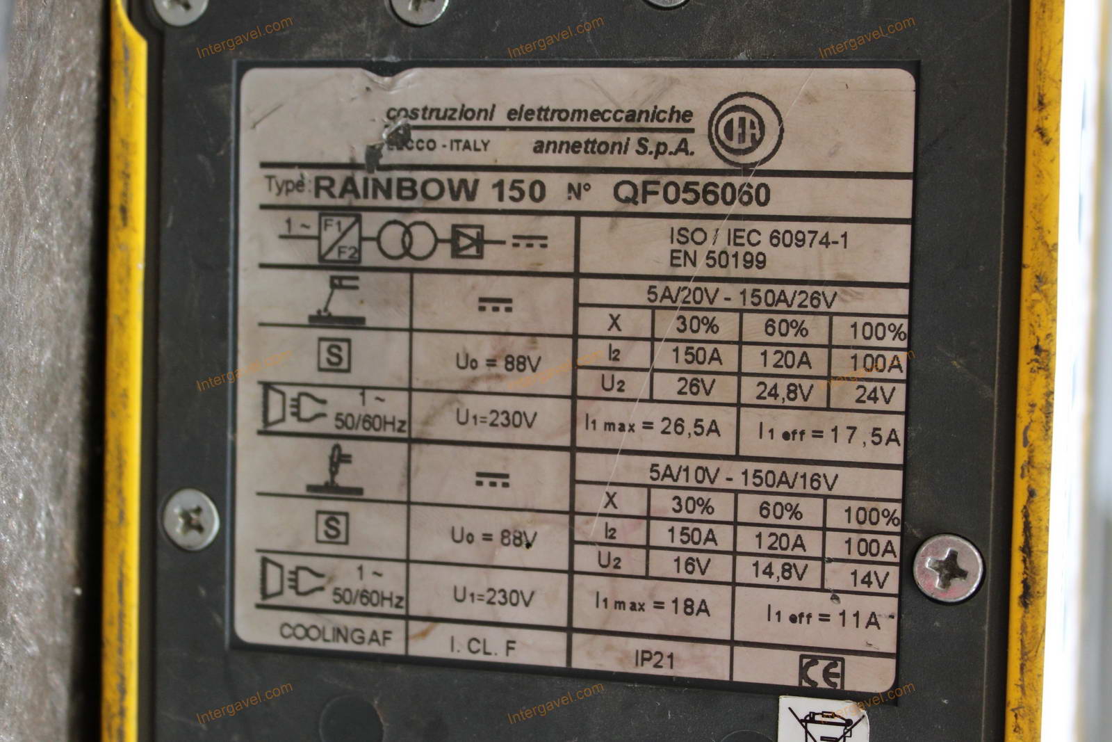 Hegesztő gép - CEA, Rainbow 150 2