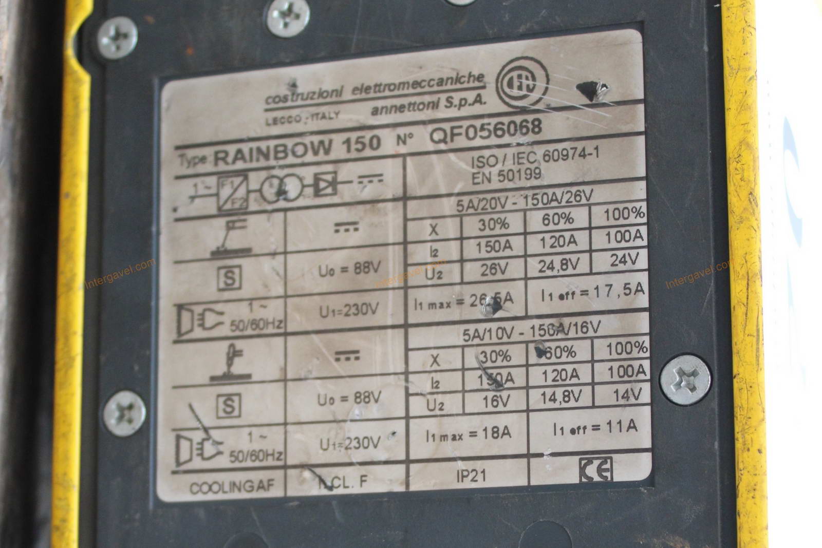 Hegesztő gép - CEA, Rainbow 150 2