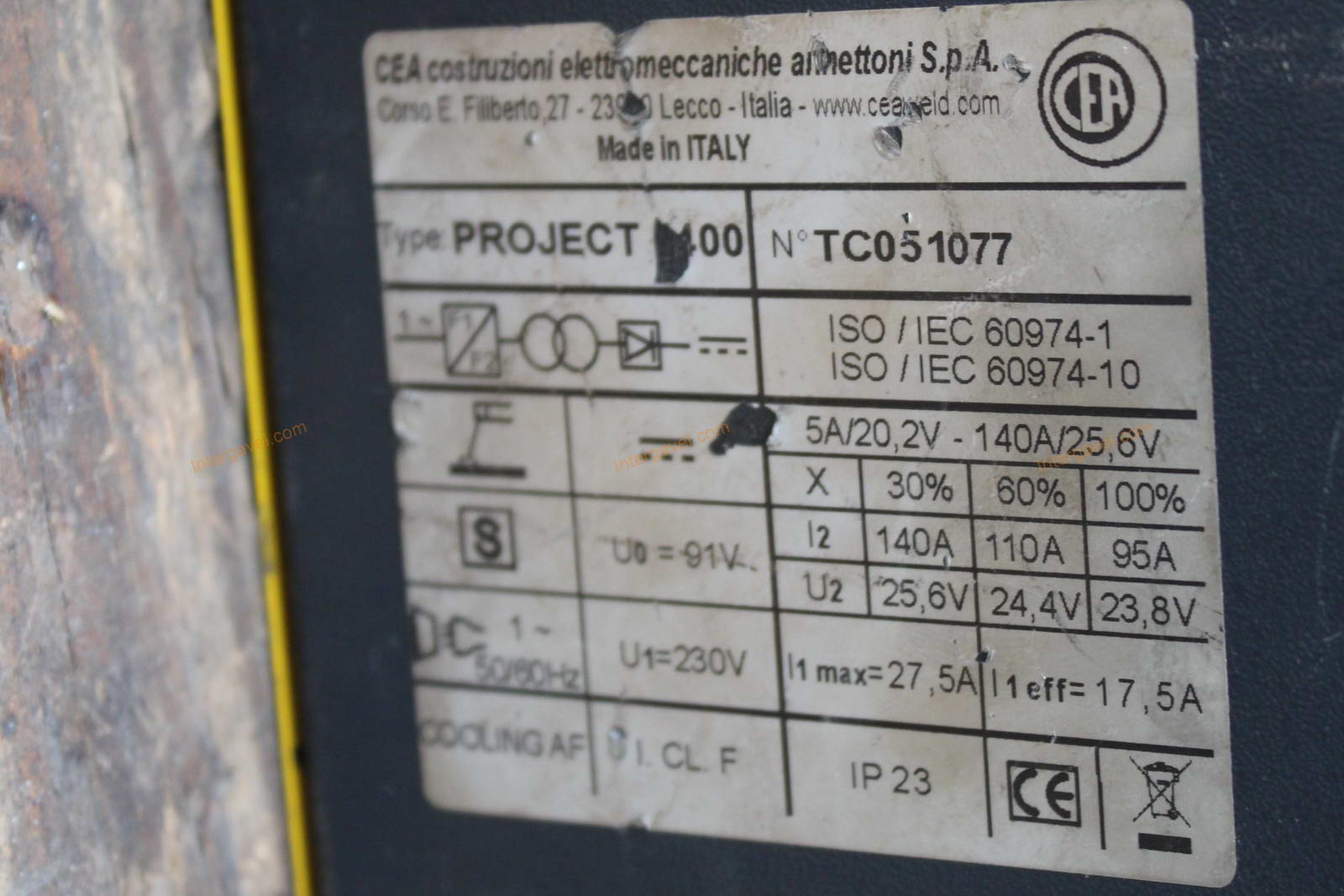 Hegesztő gép - CEA, Project 1400 2