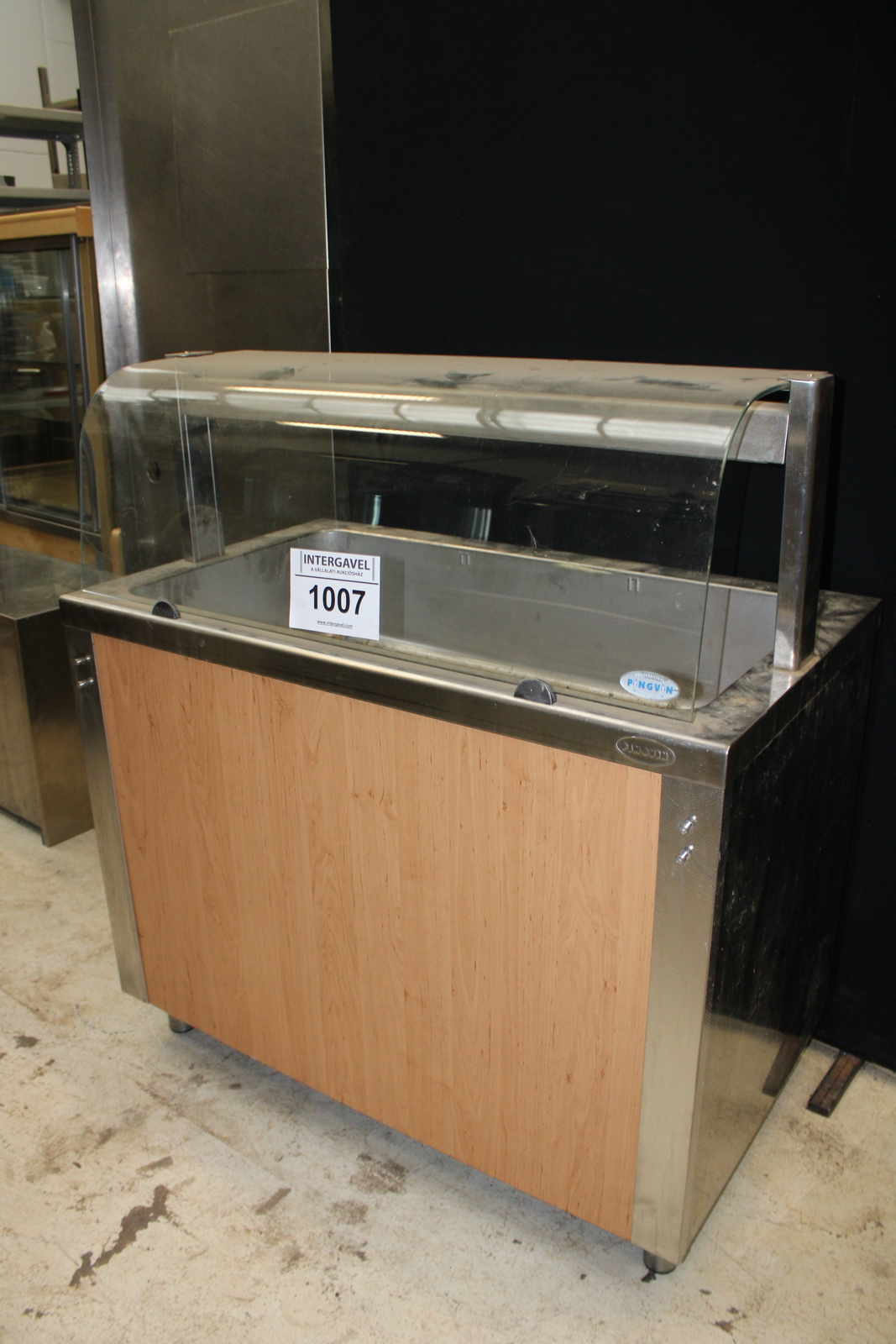 Melegentartó pult 2