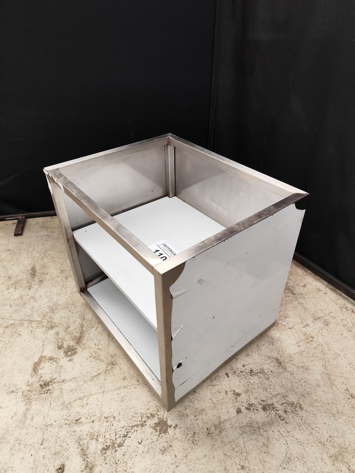 Rozsdamentes szekrény (új) 2