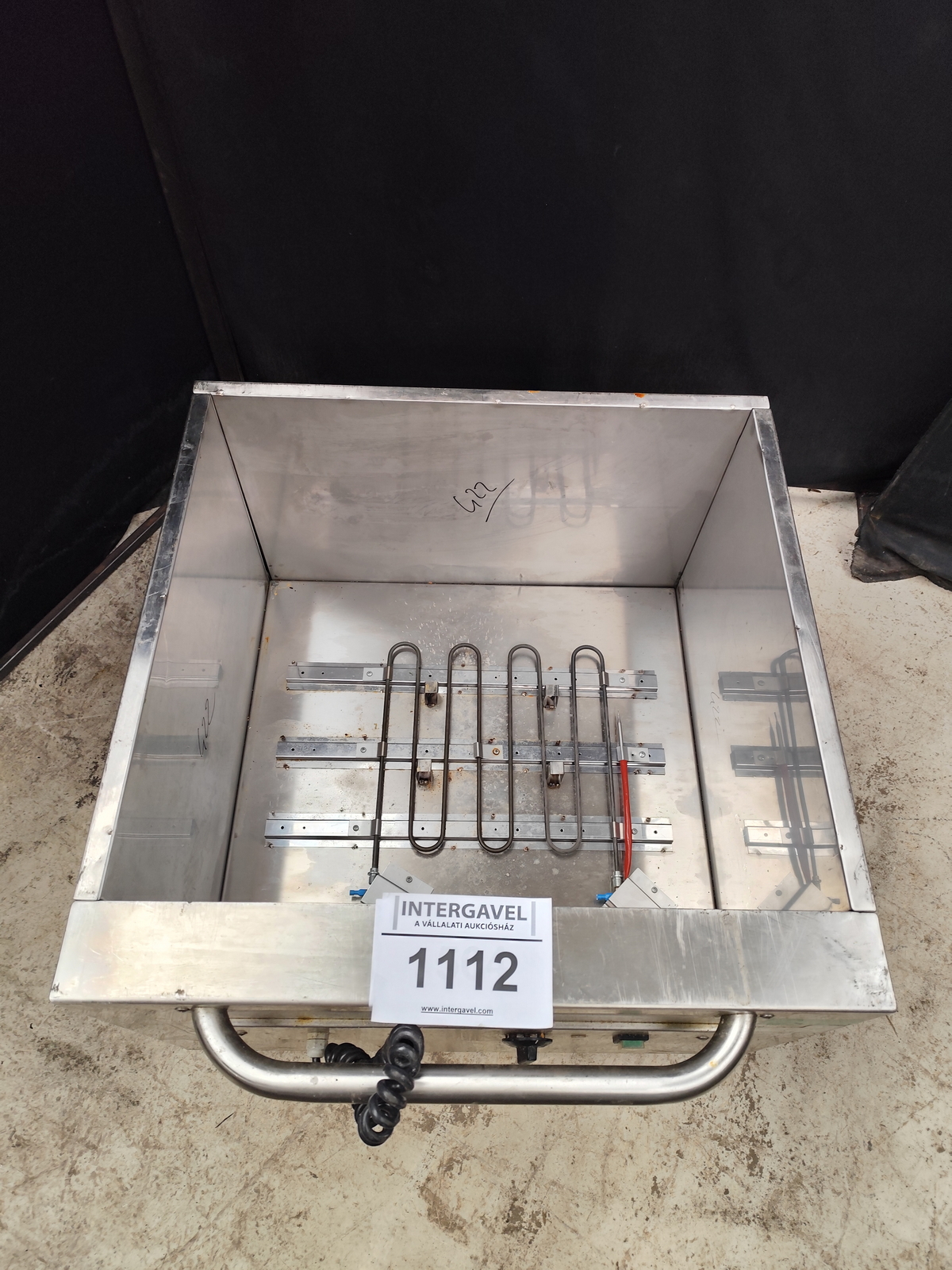 Melegentartó kocsi 2xGN1/1