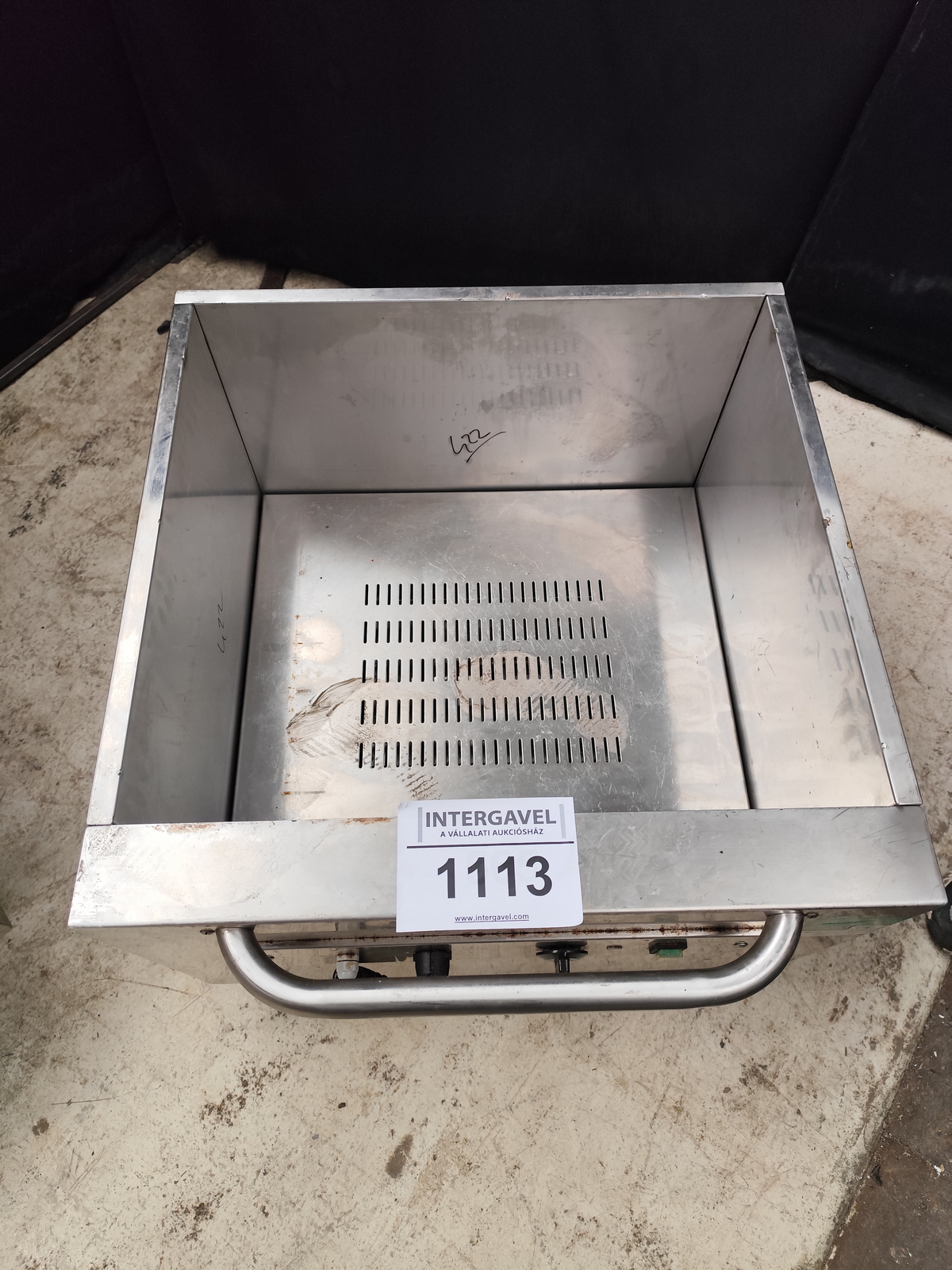 Melegentartó kocsi 2xGN1/1