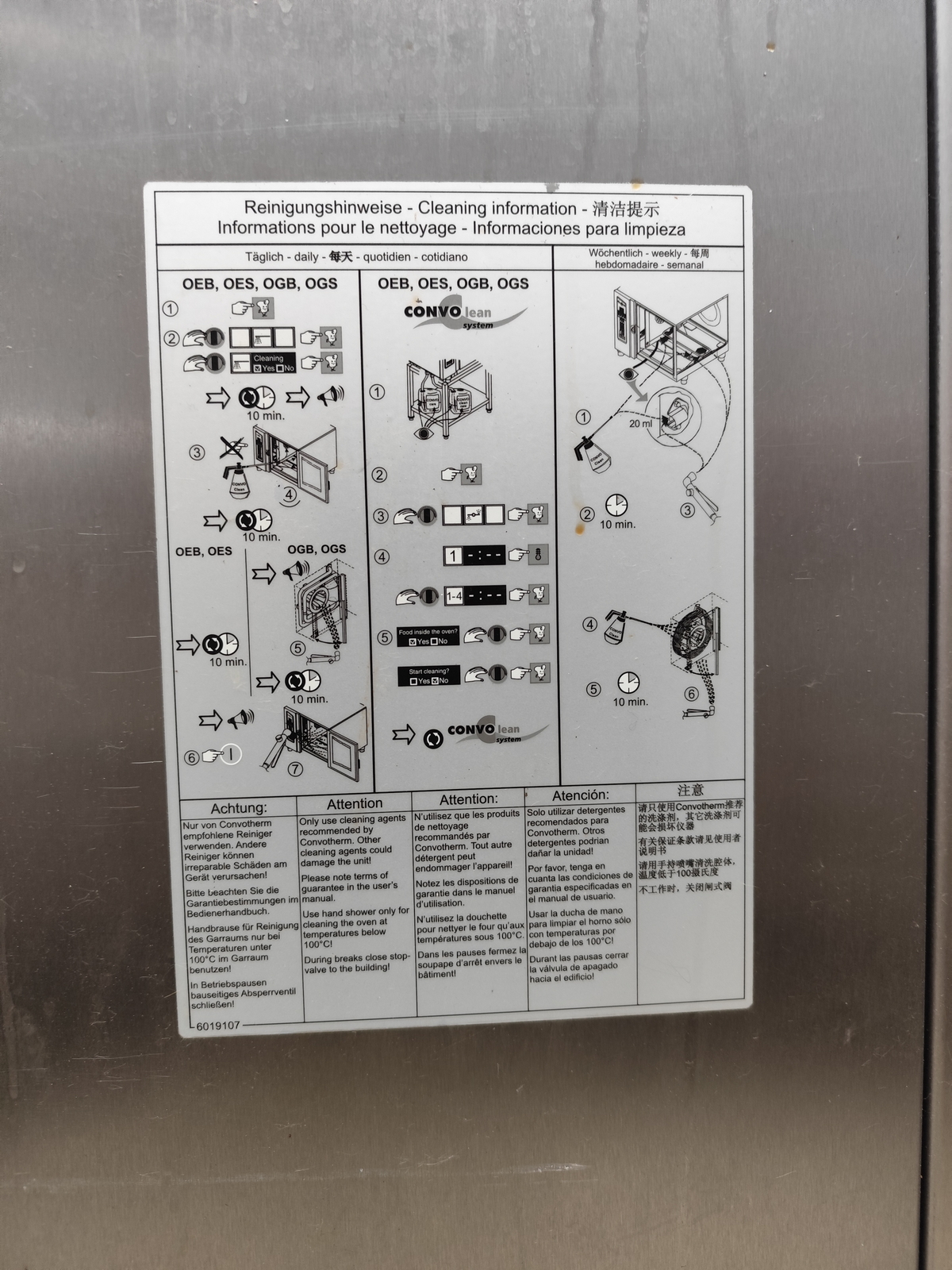 Elektromos kombi sütő 20xGN1/1 3