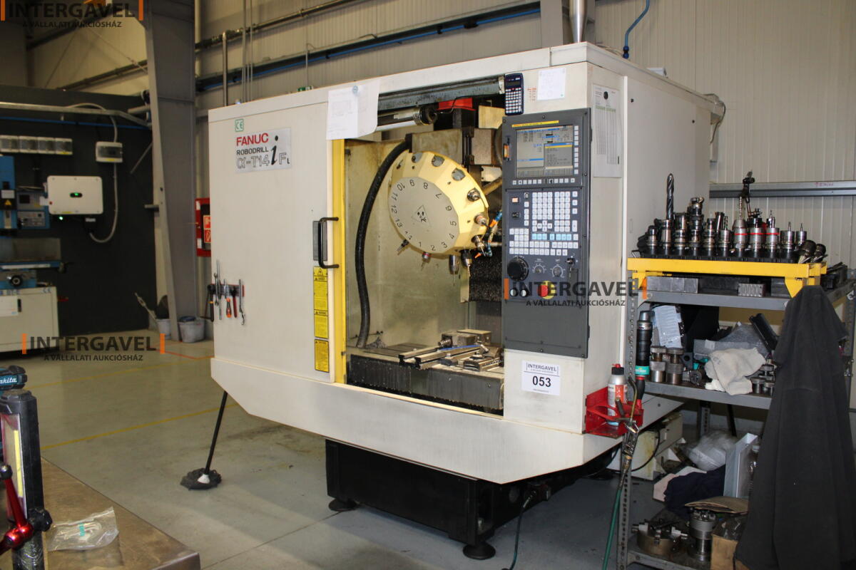 FANUC ROBODRILL α-T14iFL CNC megmunkálóközpont