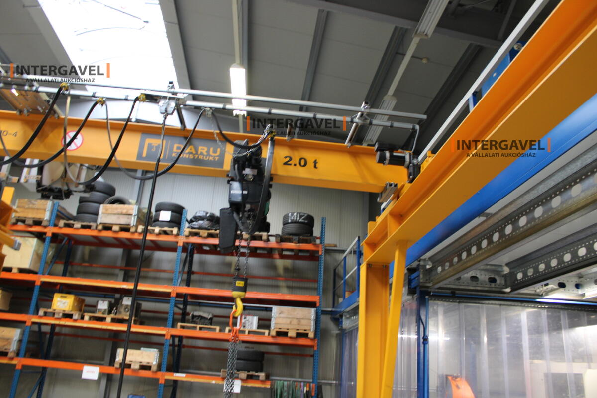 Daruhíd futómacskával és emelőművel 3