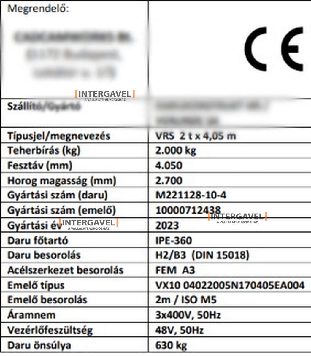 Daruhíd futómacskával és emelőművel 10