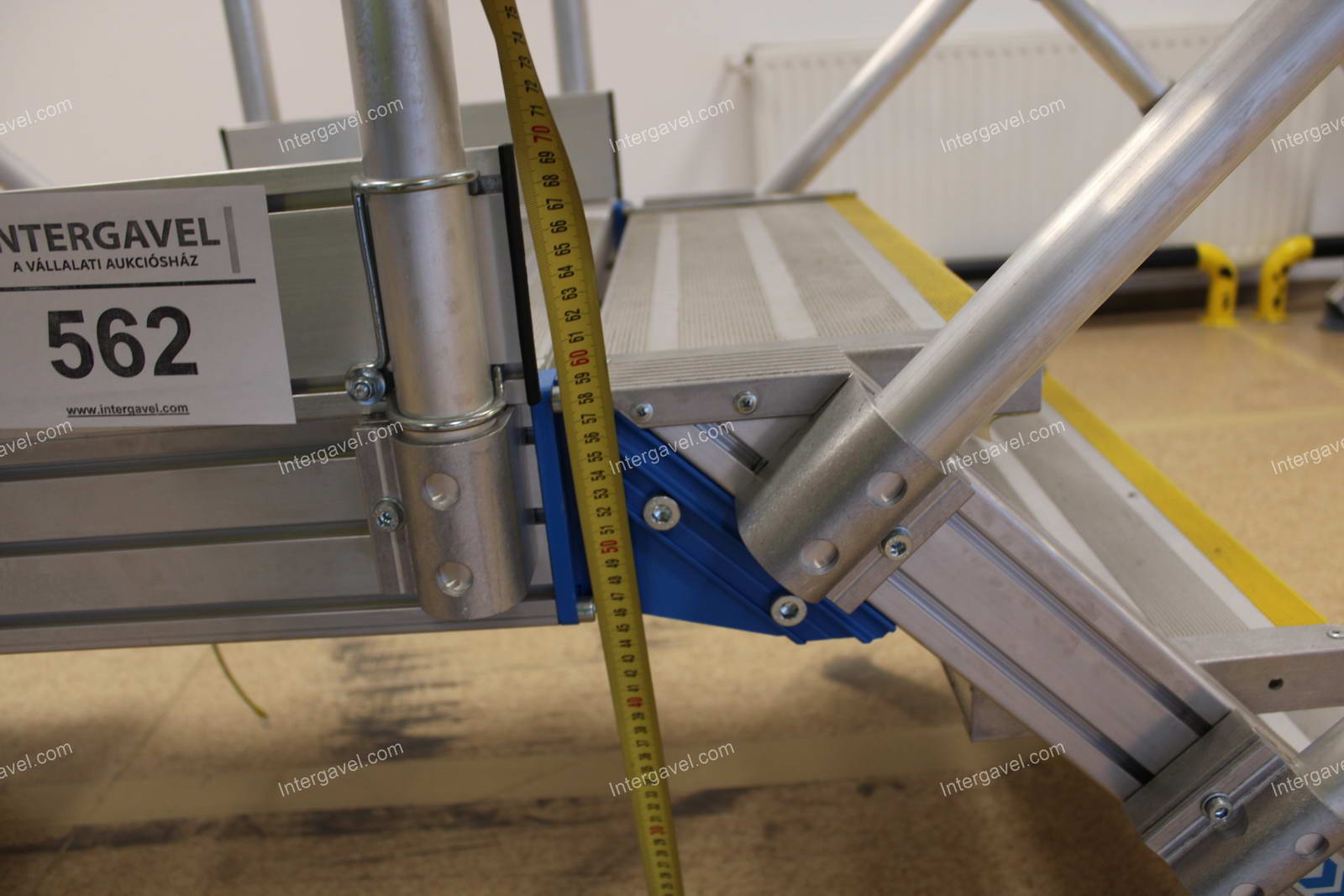 Átjáró lépcső, dobogó - Zarges 10